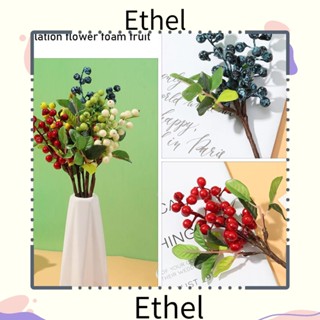 Ethel1 ดอกไม้ประดิษฐ์ DIY ดอกไม้ปลอม พลาสติก