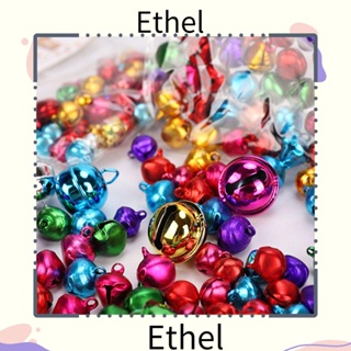 Ethel1 กระดิ่งเหล็ก ประดับลูกปัด DIY สําหรับตกแต่งต้นคริสต์มาส