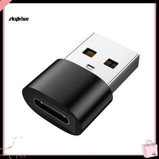 [Sy] อะแดปเตอร์เชื่อมต่อ Type-C OTG อลูมิเนียมอัลลอย ชาร์จเร็ว USB เป็น Type-C สําหรับแล็ปท็อป คอมพิวเตอร์ PC