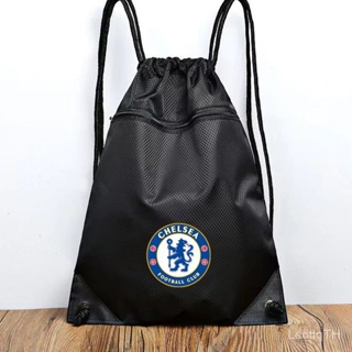 Chelsea กระเป๋าเป้สะพายหลัง แบบผูกเชือก กันน้ํา น้ําหนักเบา สําหรับเล่นกีฬา บาสเก็ตบอล ฟิตเนส กลางแจ้ง ULNN