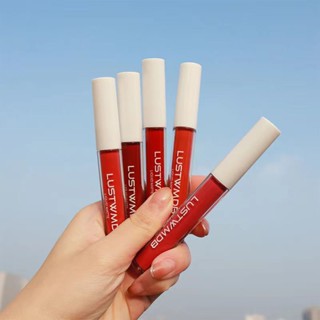 Yolo พร้อมส่ง!ลิปสติก ลิปกลอส เนื้อแมตต์ กันน้ํา ไม่ติดแก้ว