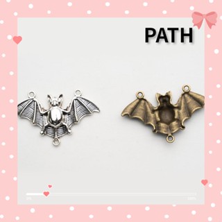 Path จี้ค้างคาวโบราณ สีเงิน สําหรับทําเครื่องประดับ พวงกุญแจ