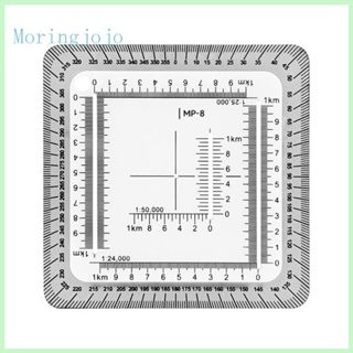 Jojo GridRuler ไม้โปรแทรกเตอร์ แผนที่ประสานงาน แผนที่อ่านหนังสือ เครื่องชั่งแผนที่ท็อปโปกราฟฟิศ