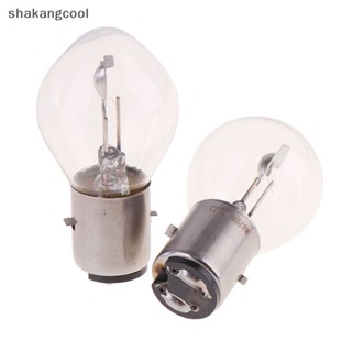 Shakangcool หลอดไฟสกูตเตอร์ ATV 12V 35W B35 BA20D 2 ชิ้น