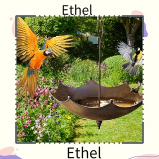 Ethel1 ร่มให้อาหารนก รูปร่ม สําหรับตกแต่งบ้าน สวน