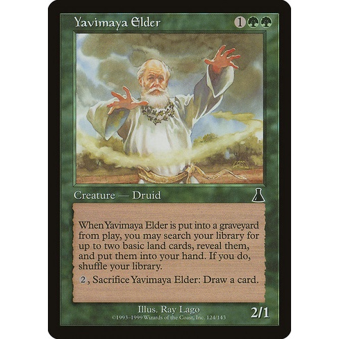 Yavimaya Elder - MTG - Urzas Destiny - Playset