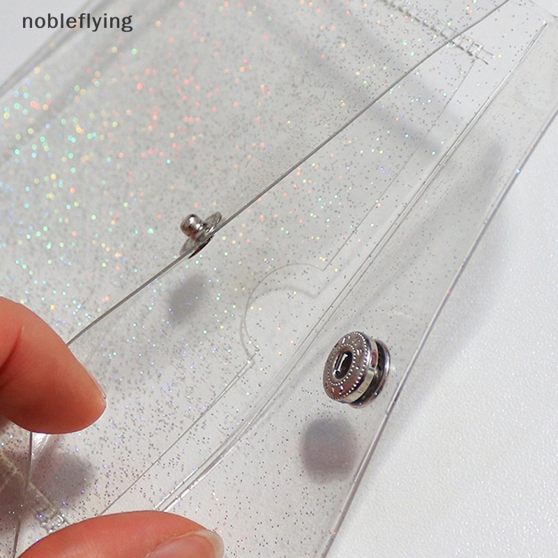 Nf กระเป๋าใส่เหรียญ PVC ใส ขนาดเล็ก น่ารัก สําหรับเด็กผู้หญิง 1 ชิ้น nobleflying
