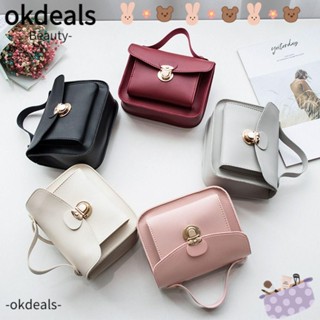 Okdeals กระเป๋าสะพายไหล่ กระเป๋าถือ เรียบง่าย สําหรับสุภาพสตรี เหมาะกับการเดินทาง