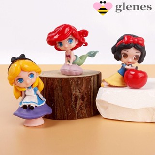 Glenes Q Version ฟิกเกอร์เจ้าหญิง อลิซ เจ้าหญิง ของขวัญคริสต์มาส รุ่น Q PVC อนุบาล