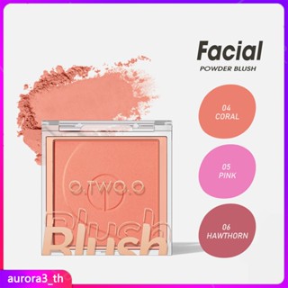 【พร้อมส่ง】 O.tw Oo Silky Smooth Matte Blush New Monochrome Trim Rouge Enhance Complexion Makeup Lip Cosmetics