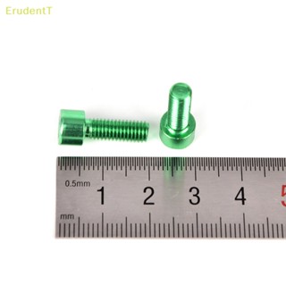 [ErudentT] สกรูกรงขวดน้ํา โลหะผสมอลูมิเนียม M5*15 มม. 2 ชิ้น [ใหม่]