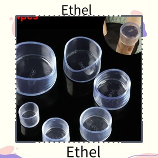 Ethel1 4 ชิ้น / เซต ที่รองขาเก้าอี้ โต๊ะ ป้องกันพื้น ถุงเท้า ซิลิโคน แผ่น