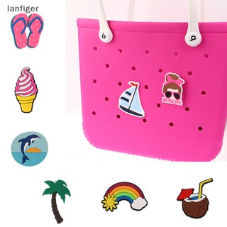 Lanf Bag Ch กระเป๋าชายหาด อุปกรณ์เสริม สําหรับตกแต่งกระเป๋า DIY EN