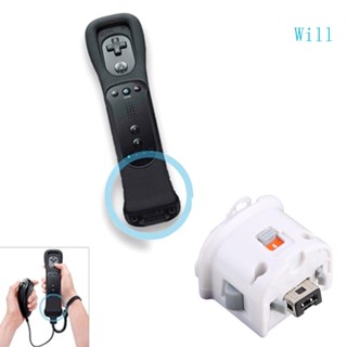 Will อะแดปเตอร์เซนเซอร์รีโมตคอนโทรล สําหรับ Wii Motion Plus MotionPlus