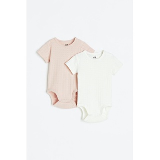 H&amp;M  Boy 2-pack pointelle bodysuits 1155213_1