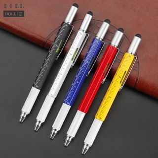 ⭐24H SHIPING ⭐Tool Pen Metal Soft Rubber Tip Ballpoint Pen Multifunctional Carpenters