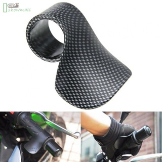 [ISHOWMAL-TH]Biker Handle Motorcycle Universal Wrist Rest Aid Grip Carbon Cruise Control-New In 8-