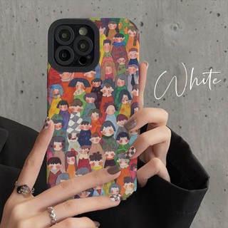 เคสโทรศัพท์มือถือ แบบนิ่ม กันกระแทก ลายการ์ตูนชินจัง สําหรับ Apple Iphone 13Pro 14Pro 11 Xsmax 12Pro 8P