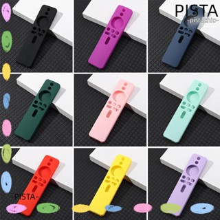 PISTA เคสรีโมตคอนโทรลแฟชั่น แบบซิลิโคน อุปกรณ์เสริม สําหรับ Xiaomi Box S/4X TV Stick Xiaomi Mi Box S/4X