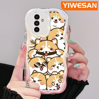 เคสป้องกันโทรศัพท์มือถือ แบบใส ลายการ์ตูนสุนัขชิบะ สําหรับ Samsung galaxy A13 A13 5G A04s A14