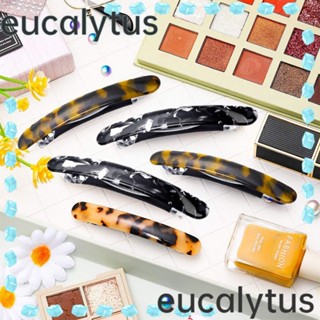 Eucalytus1 กิ๊บติดผมอะซิเตท สไตล์วินเทจ คุณภาพสูง 2 ชิ้น 2 ชิ้น