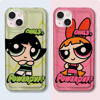 เคสโทรศัพท์มือถือแบบนิ่ม TPU ใส กันกระแทก ลายการ์ตูน The Powerpuff Girls แฟชั่น สําหรับ Samsung Galaxy S23 Ultra S22 S21 Plus S21 S20 FE Note 20 Ultra