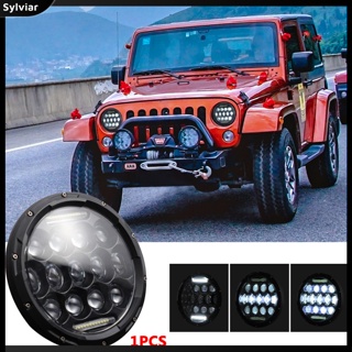 [sylviar] ไฟหน้า LED 7 นิ้ว 280W 6000K 28000LM สําหรับ Wrangler CJ JK LJ 97-17