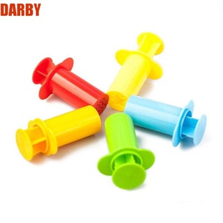 Darby ชุดเครื่องอัดรีดดินน้ํามัน 5 ชิ้น ต่อชุด สุ่มสี DIY ของเล่น สําหรับเด็ก 5 ชิ้น ต่อชุด