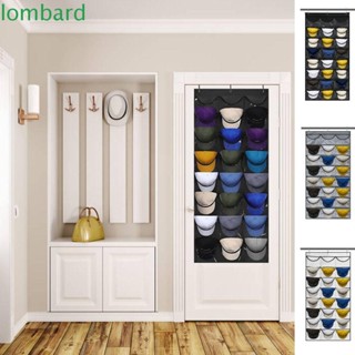 Lombard ชั้นวางหมวก แบบใส ติดผนัง 24 ช่อง แบบพกพา