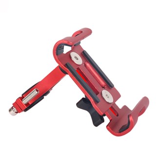 Fixed Bracket Bicycle Motorcycle Bike Mobile Phone Holder Aluminum Alloy