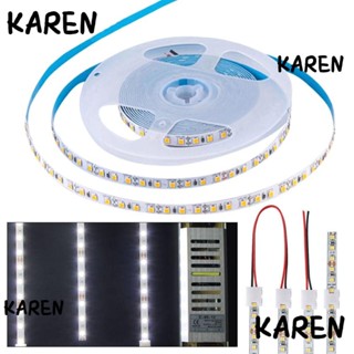 Karen แถบเชื่อมต่อสายไฟ LED 2 Pin 8 มม. 10 มม. 10 ชิ้น สําหรับ SMD 3528 5050 5630