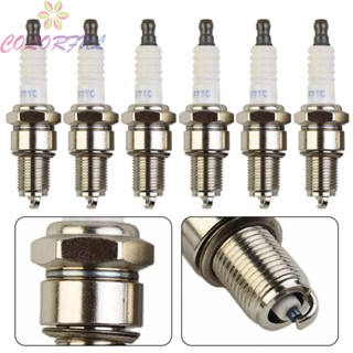 【COLORFUL】6x Spark Plug Over Head Valve OHV Engines RC12YC 992304 Replacement Accessories