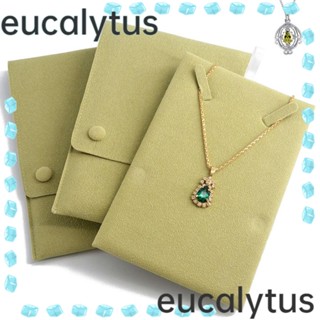 Eucalytus1 ถุงใส่เครื่องประดับ สร้อยข้อมือ ไมโครไฟเบอร์ ป้องกันฝุ่น