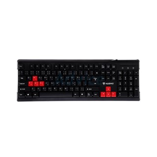 USB KEYBOARD NUBWO NK-15 QUIET BLACK/RED