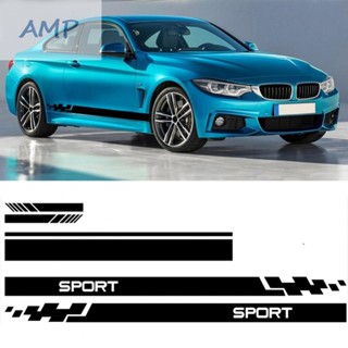 ⚡NEW 8⚡5x  Car Body Styling Mirror Stripe Vinyl Decal Sticker Racing SUV Sport Style