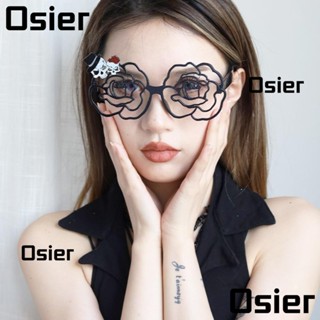 Osier1 แว่นตาคอสเพลย์ รูปค้างคาวตลก สีดํา สําหรับปาร์ตี้ฮาโลวีน