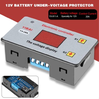 New 12V Battery Low Voltage Cut off Auto Switch Controller Under-voltage Module