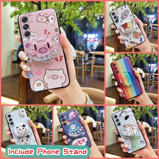 protective Back Cover Phone Case For Samsung Galaxy M34 5G/SM-M346B Dirt-resistant Cartoon Fashion Design Soft Case TPU Cute