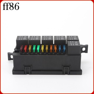 รีเลย์ฟิวส์ 1/2/3 12V 5pin 11x น้ําหนักเบา 6x สําหรับรถยนต์