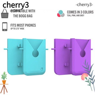 Cherry3 ที่วางโทรศัพท์ ซิลิโคน อุปกรณ์เสริม สําหรับตั้งแคมป์ เดินป่า กระเป๋าชายหาด