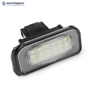 Secretspace หลอดไฟ LED ติดป้ายทะเบียนรถยนต์ แบบเปลี่ยน สําหรับ Mercedes Benz C-Class W203 R230 W209 C209 A209 SL CLK Class B3Q1 1 ชิ้น