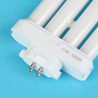 Trillioncatalpa หลอดไฟฟลูออเรสเซนต์ ทรงสี่เหลี่ยม 27W AC220V-240V 1 ชิ้น