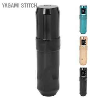 Yagami Stitch เครื่องสักโรตารี่ RCA มืออาชีพจอแสดงผล LCD 2400mAh แบตเตอรี่ Coreless มอเตอร์ปากกาสักไร้สาย