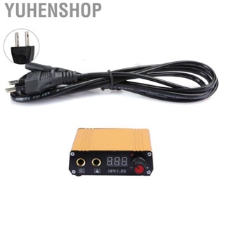 Yuhenshop Mini Tattoo Machine Power Supply  Professional for Rotary Machines Pen