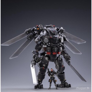 Quick-release JOYTOY dark Source iron skeleton 05 Sky battle night attack type mecha 1:25 hand-painted movable model playing hand-held