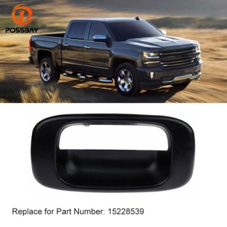 ขายดี ขอบมือจับประตูท้ายรถยนต์ 15228539 สําหรับ Chevrolet Silverado 3500 2001-2006