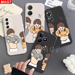 เคสซิลิโคน ลายแม่เหล็ก สําหรับ Samsung A53 A73 A33 A23 A12 A11 A21S A20S A10S A10 A20 A30 M11 M12