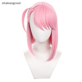 Shakangcool Charlotte วิกผมหางม้าสั้น สีชมพู ทนความร้อน สําหรับผู้ใหญ่ SGL