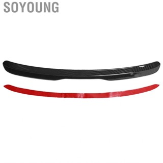 Soyoung Rear Roof Wing Spoiler Carbon Fiber Look Replacement For Maxton Style