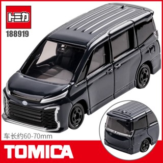 Tomy/domeka โมเดลรถยนต์จําลอง สีแดง สีขาว 64 Toyota VOXY Business MPV รถยนต์188919